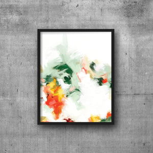 Art Print Spring Garden III Abstract