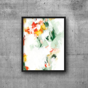 Art Print Spring Garden II Abstract