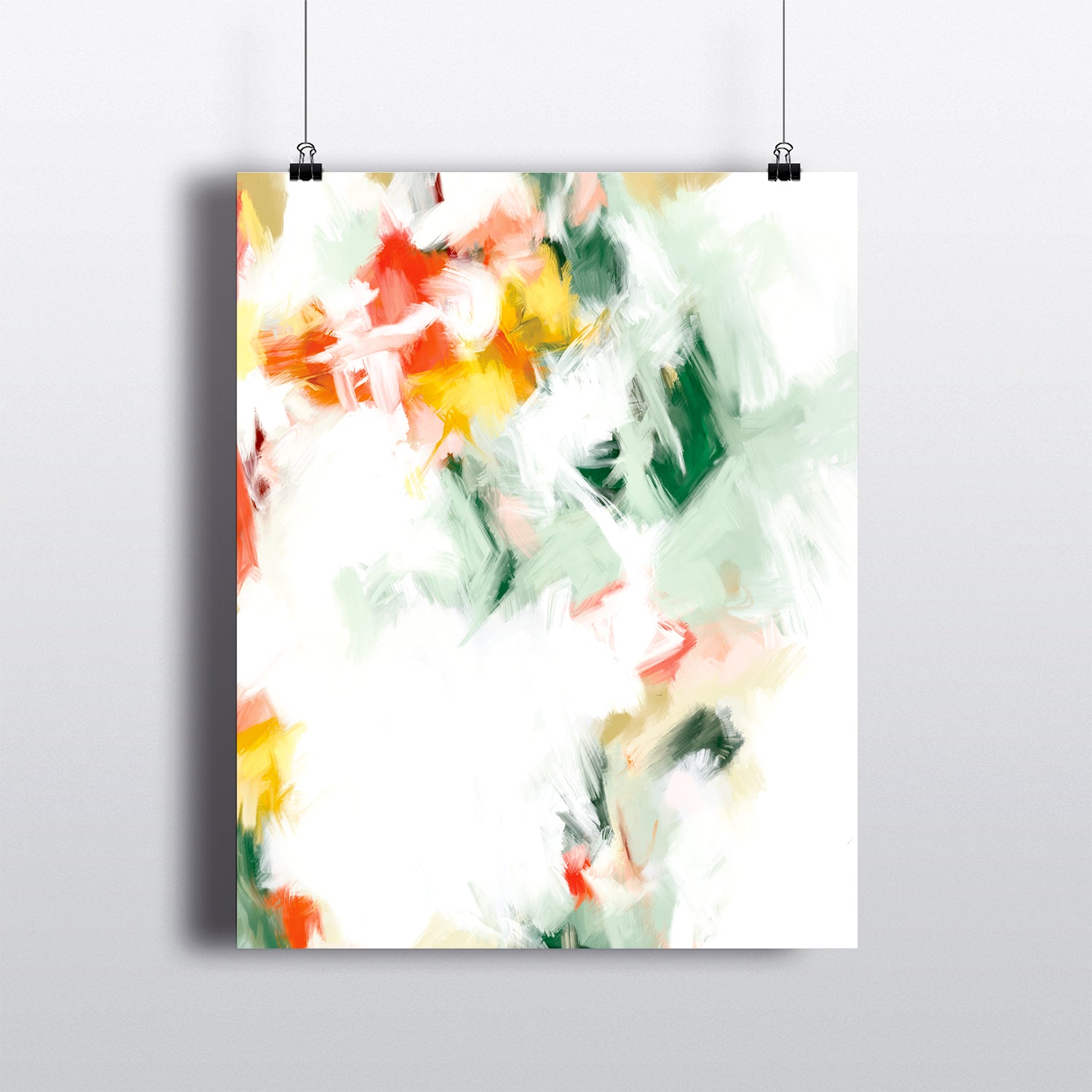 Art Print Spring Garden II Abstract