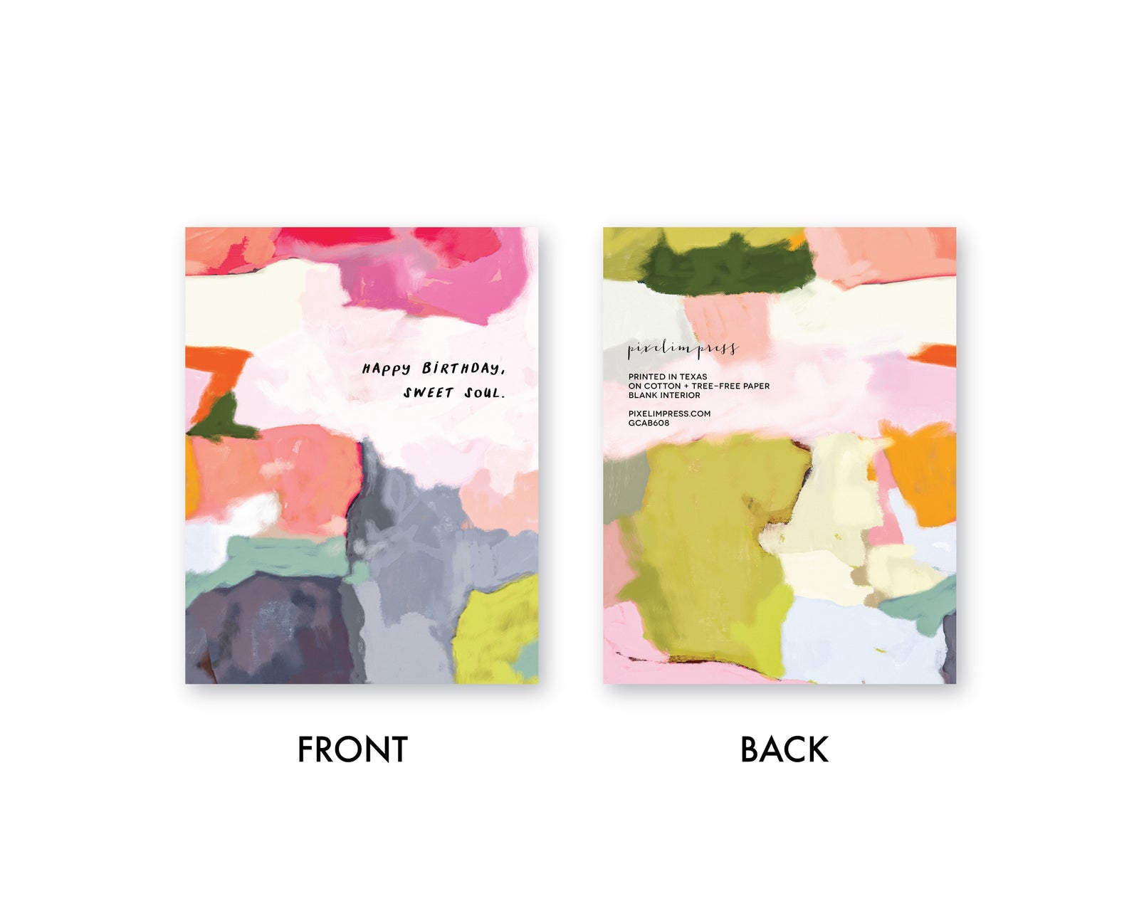 HAPPY BIRTHDAY SWEET SOUL GREETING CARD