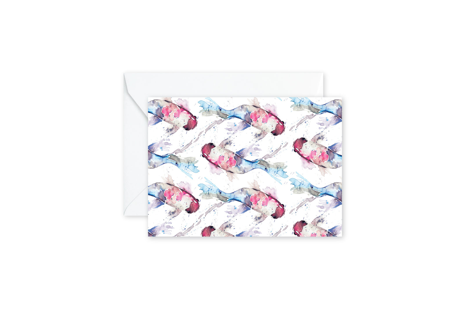 Koi Watercolor Notecards