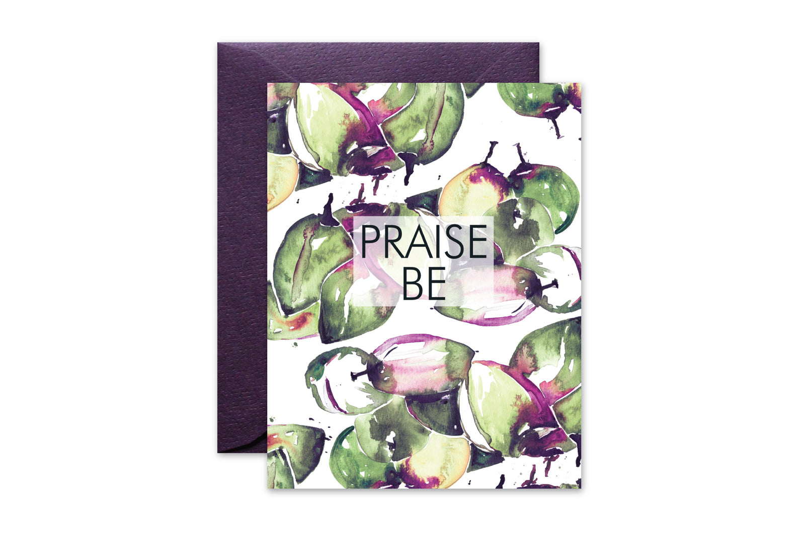 PRAISE BE Coconut Watercolor Greeting Card