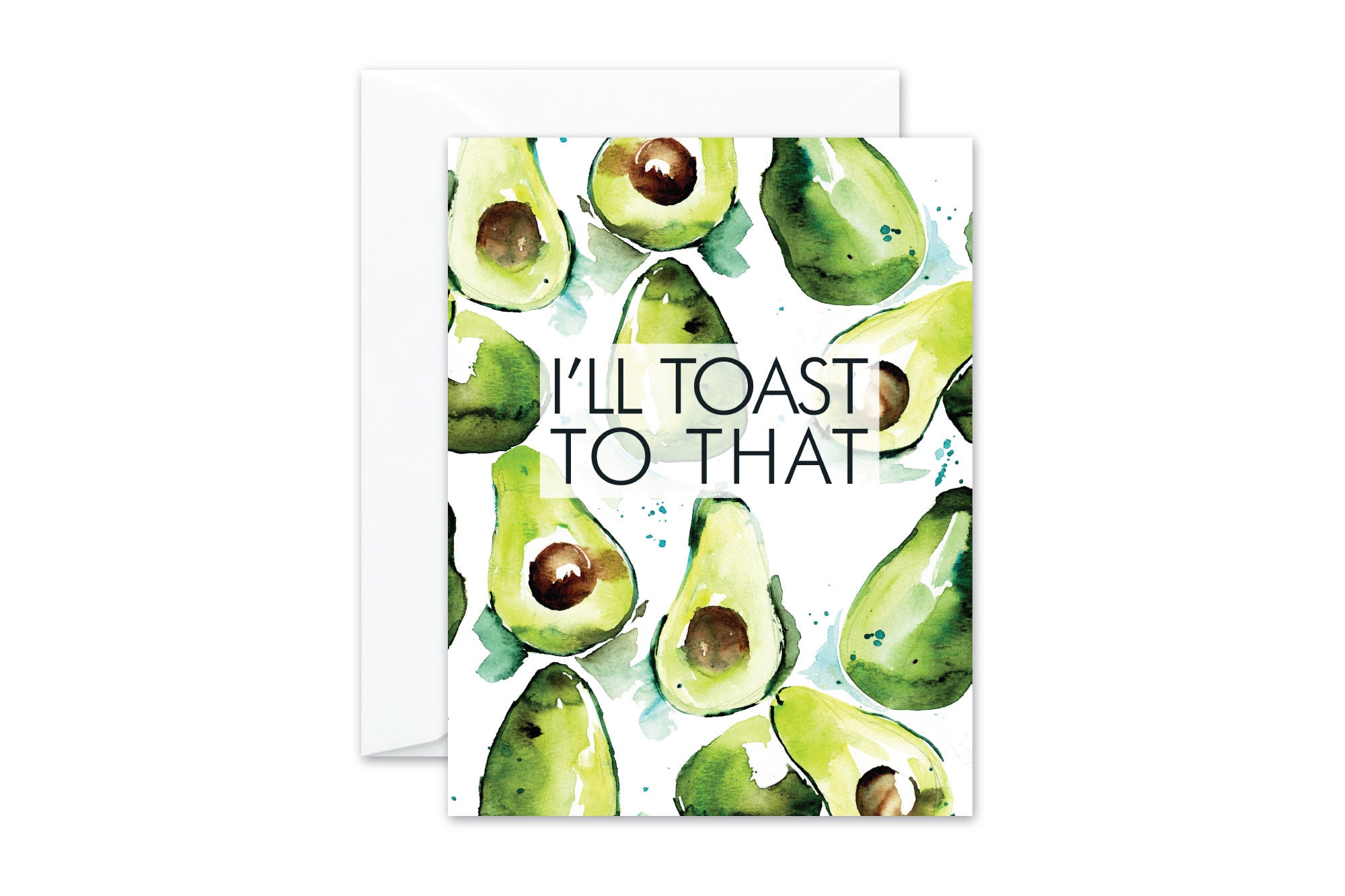 Avocado TOAST Greeting Card by pixelimpress