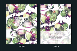 PRAISE BE Coconut Watercolor Greeting Card