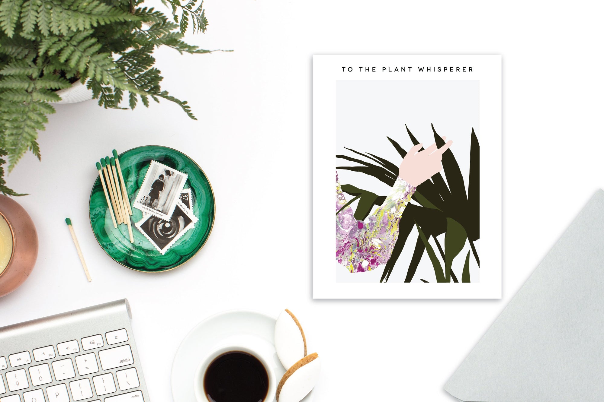TO THE PLANT WHISPERER greeting card lifestyle