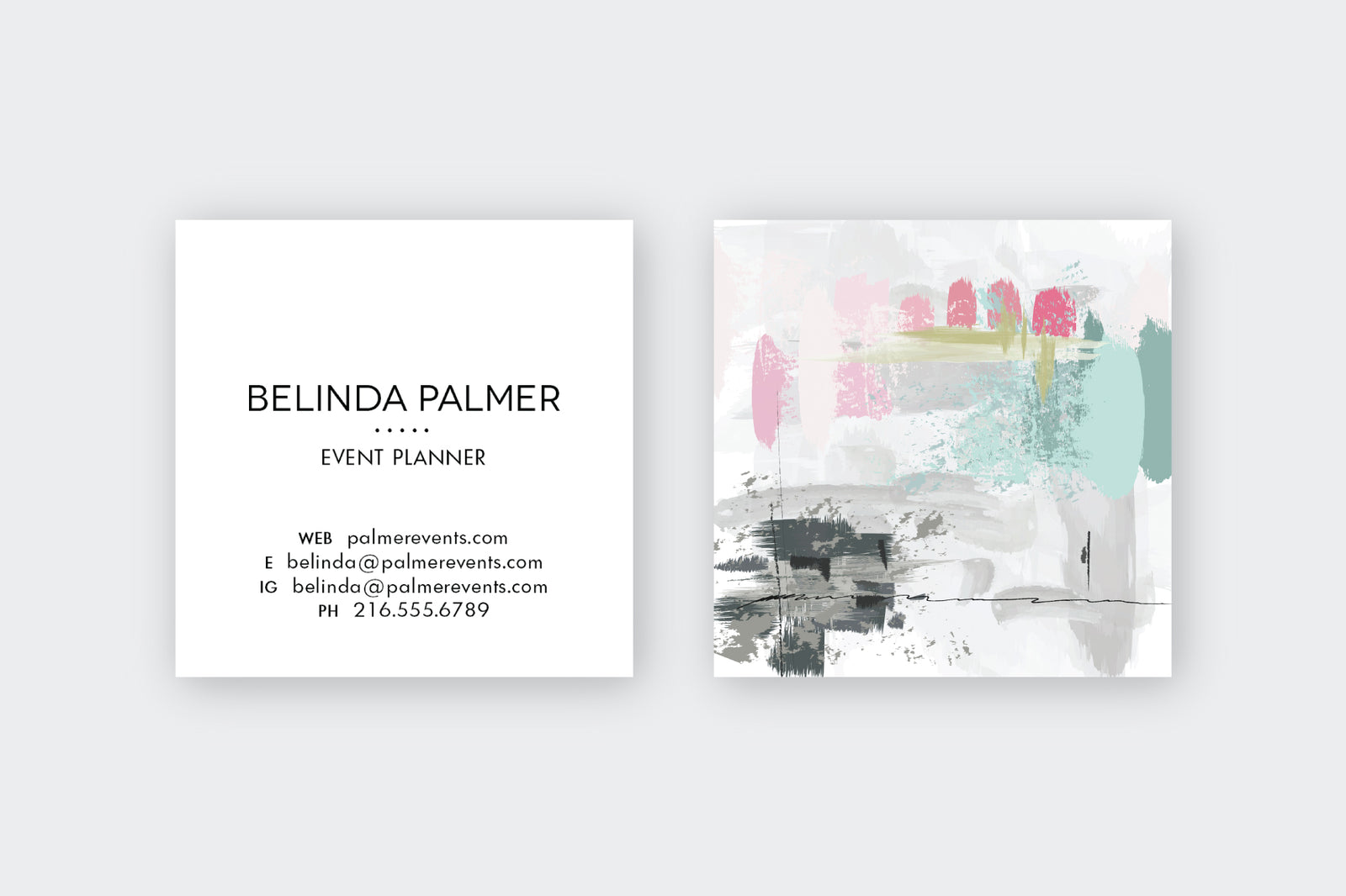 Abstract #1 Calling Cards