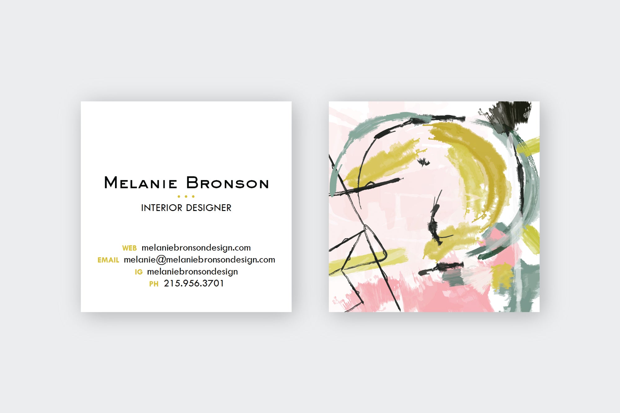 Abstract #21 Calling Cards