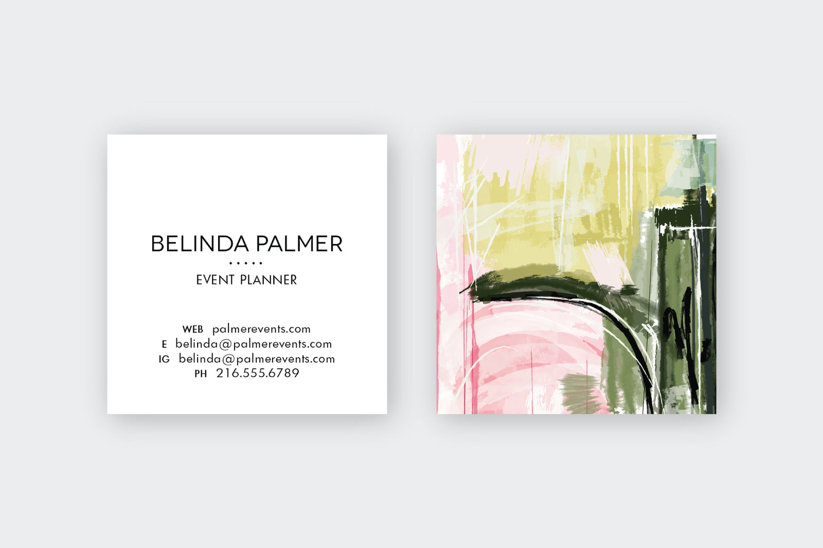 Abstract #23 Calling Cards