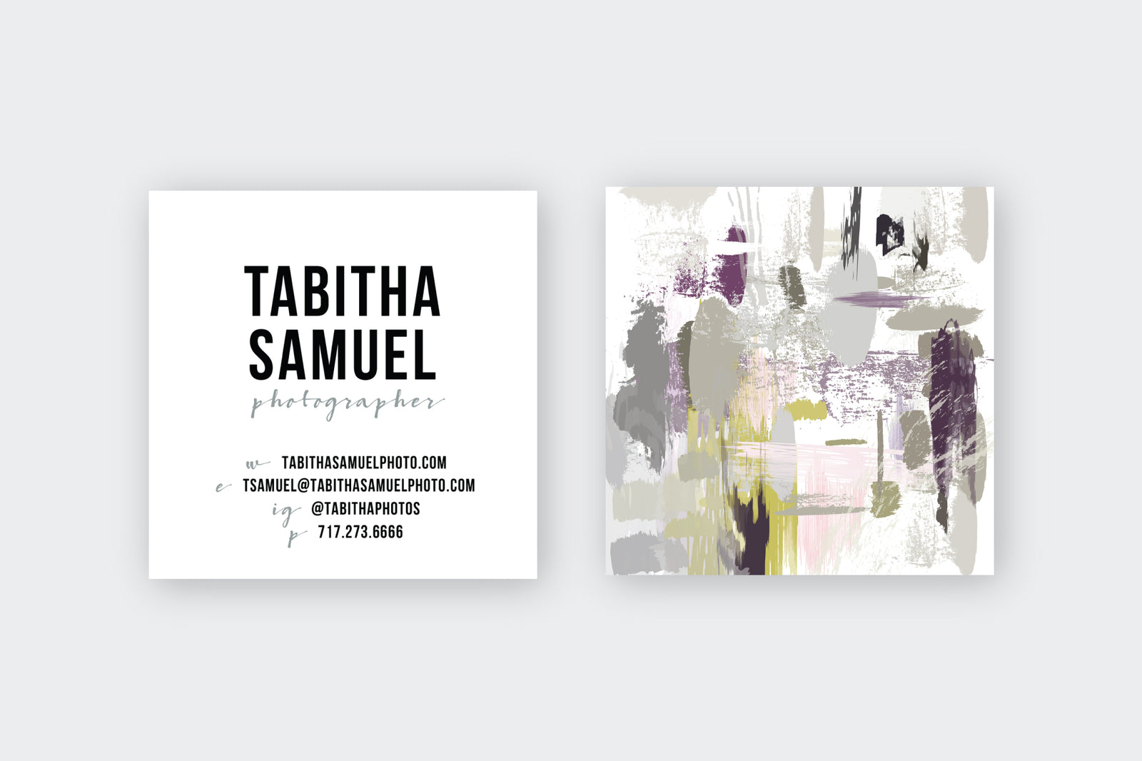 Abstract #3 Calling Cards