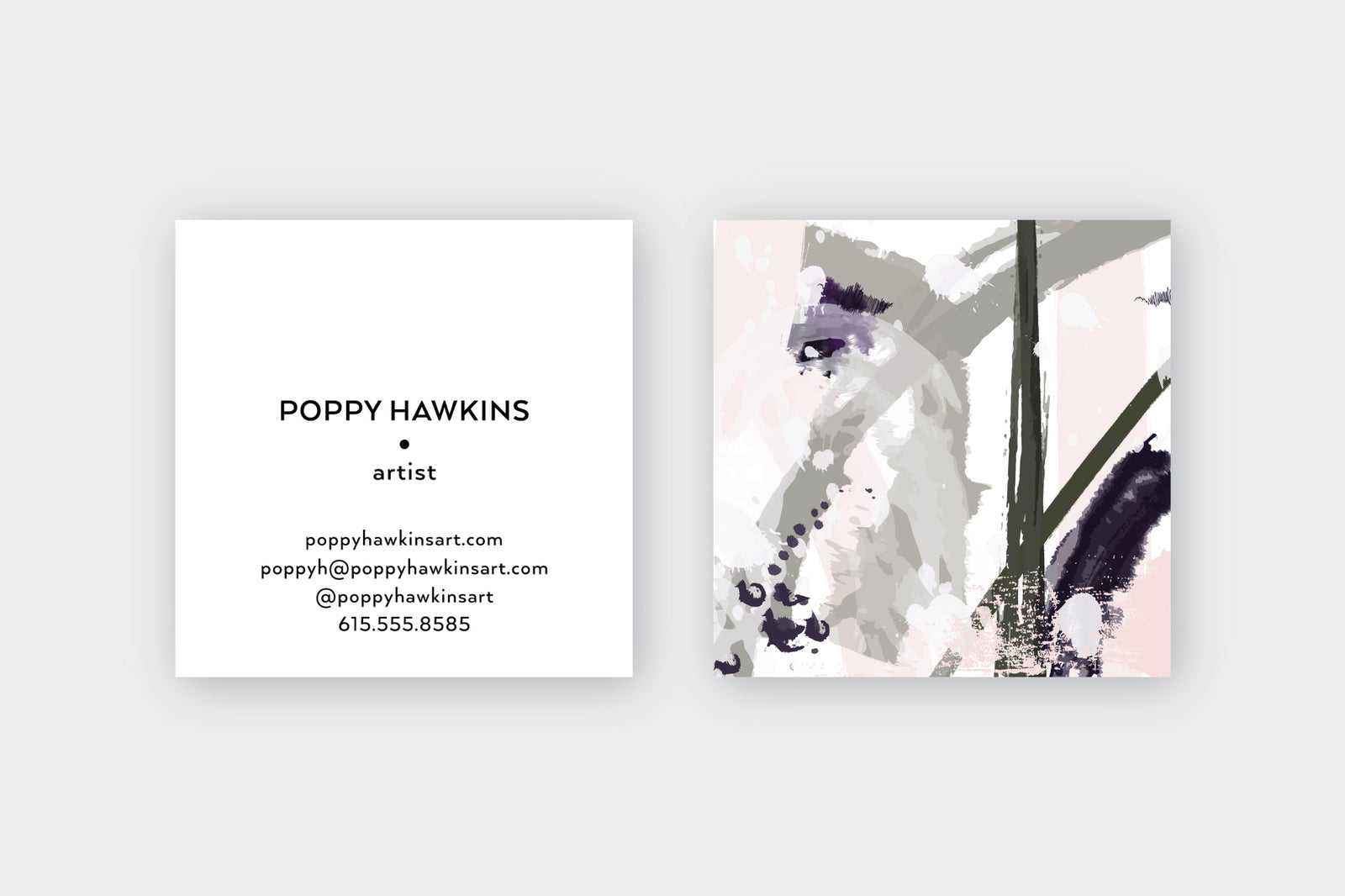 Abstract #6 Calling Cards