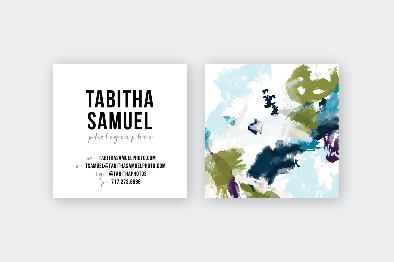 Abstract #9 Calling Cards