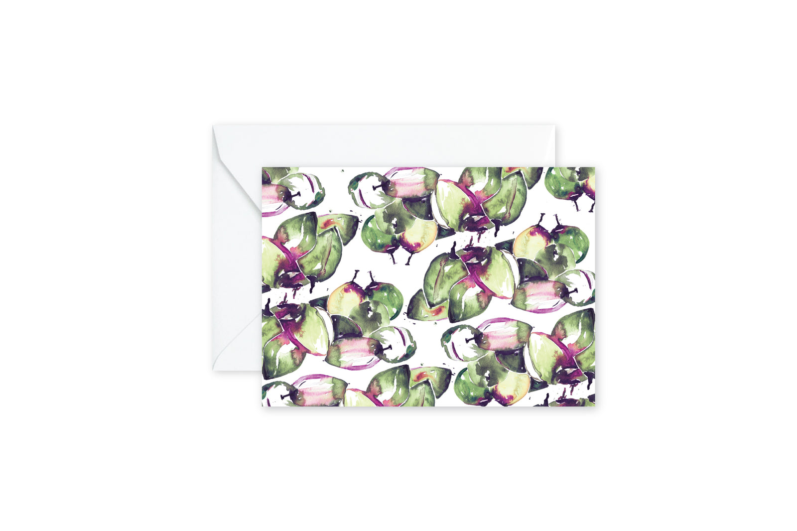 Coconut Watercolor Notecards