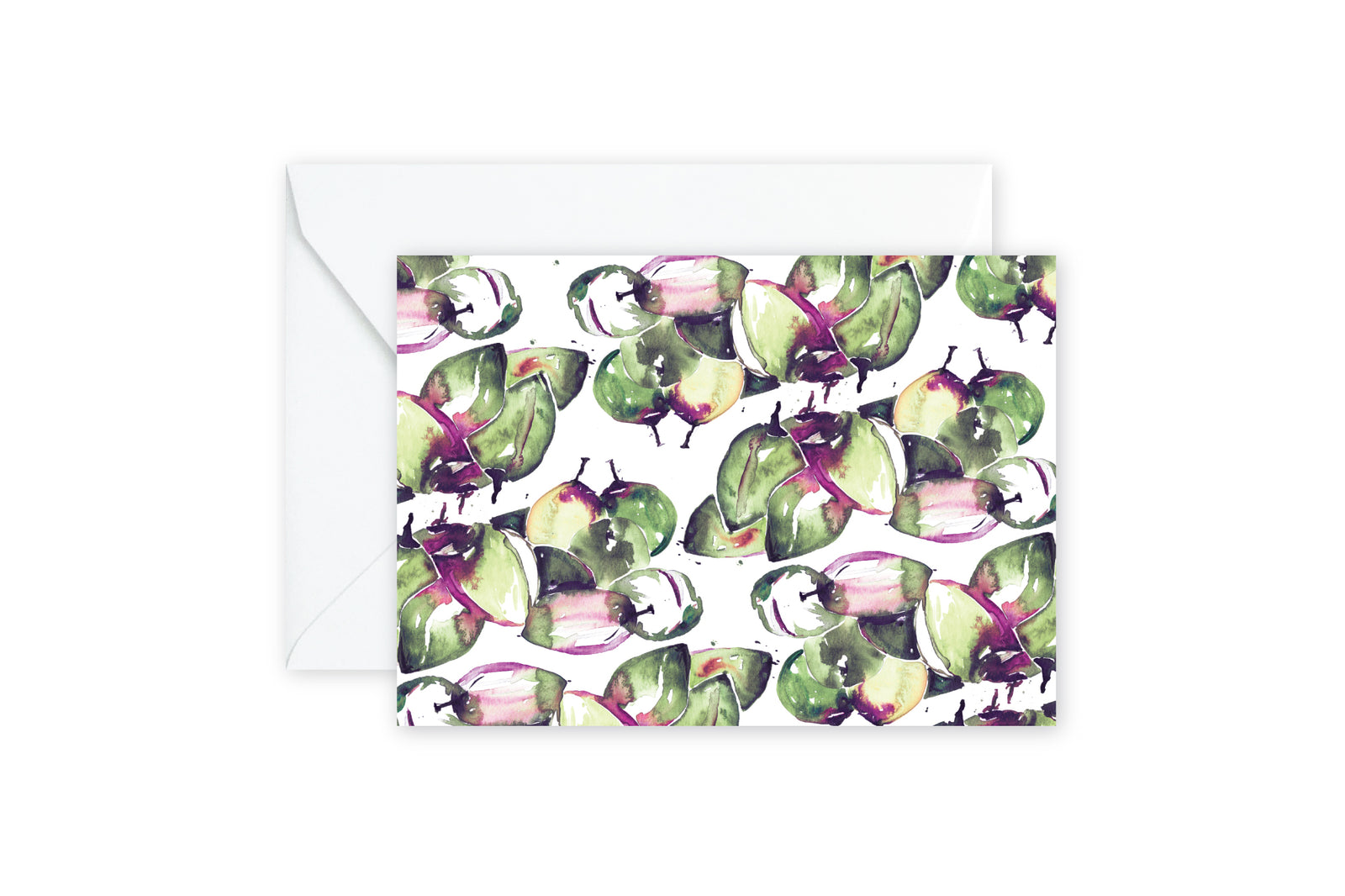 Coconut Watercolor Notecards