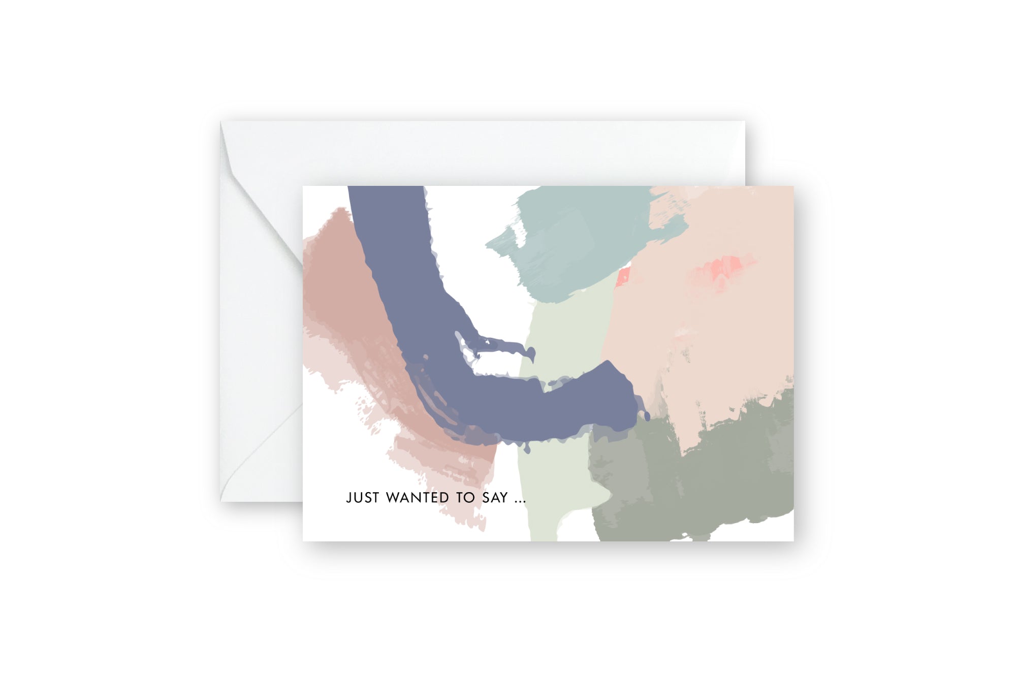 Pastel Abstract II Notecards