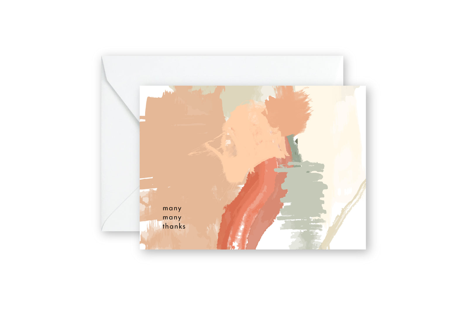 Muted Desert THANK YOU Notecards