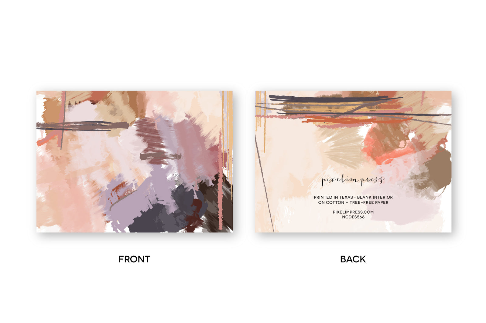 Muted Desert II Notecards