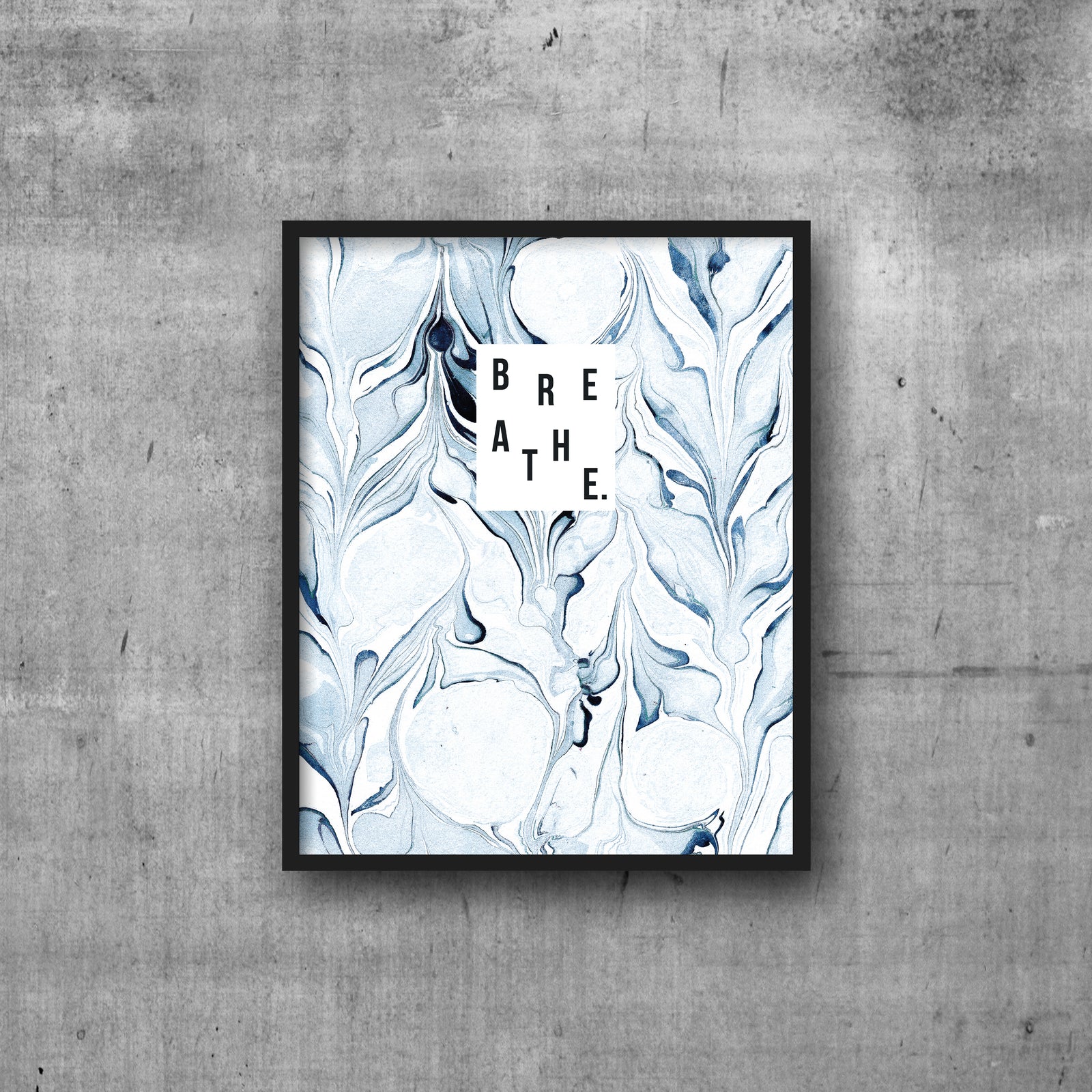 BREATHE Art Print 8x10