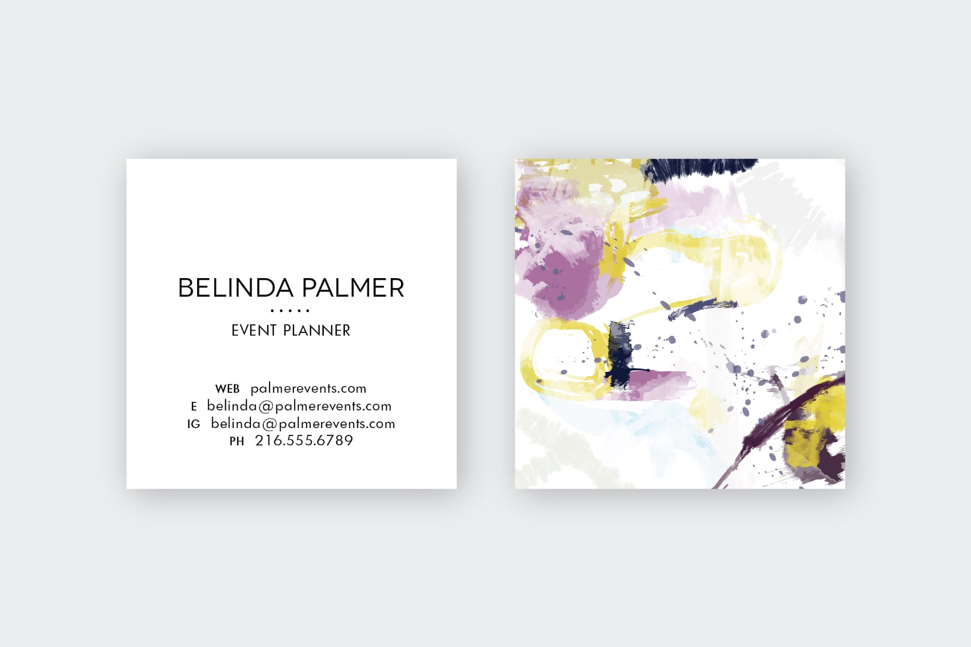 Abstract #30 Calling Cards