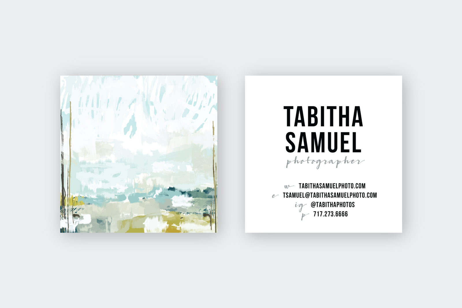 Abstract Nature|Landscape Calling Cards