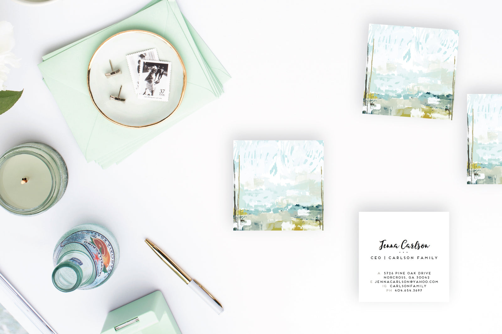 Abstract Nature|Landscape Calling Cards