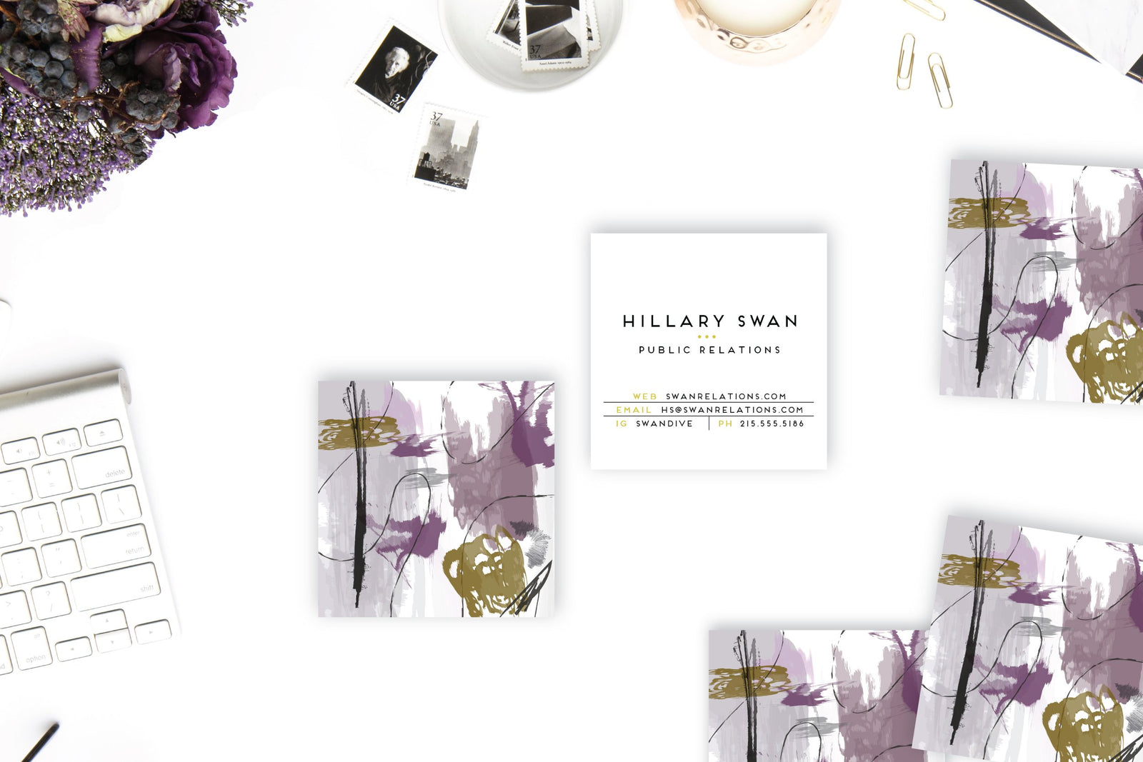 Abstract #25 Calling Cards