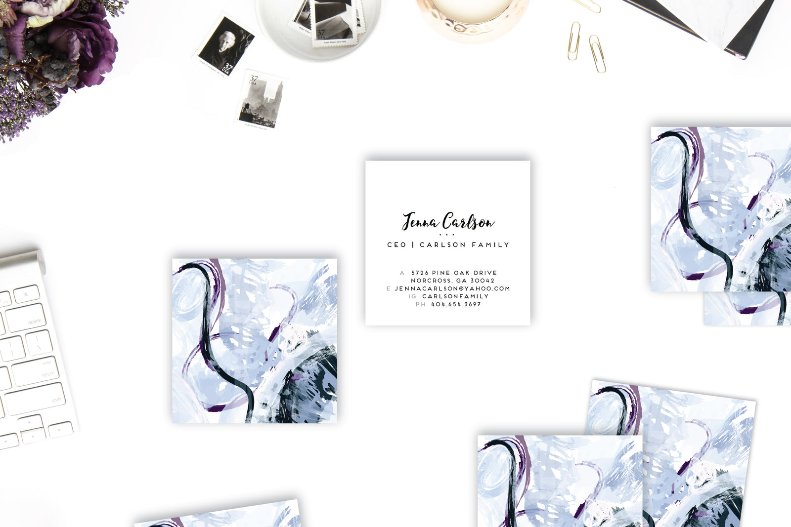 Abstract #28 Calling Cards