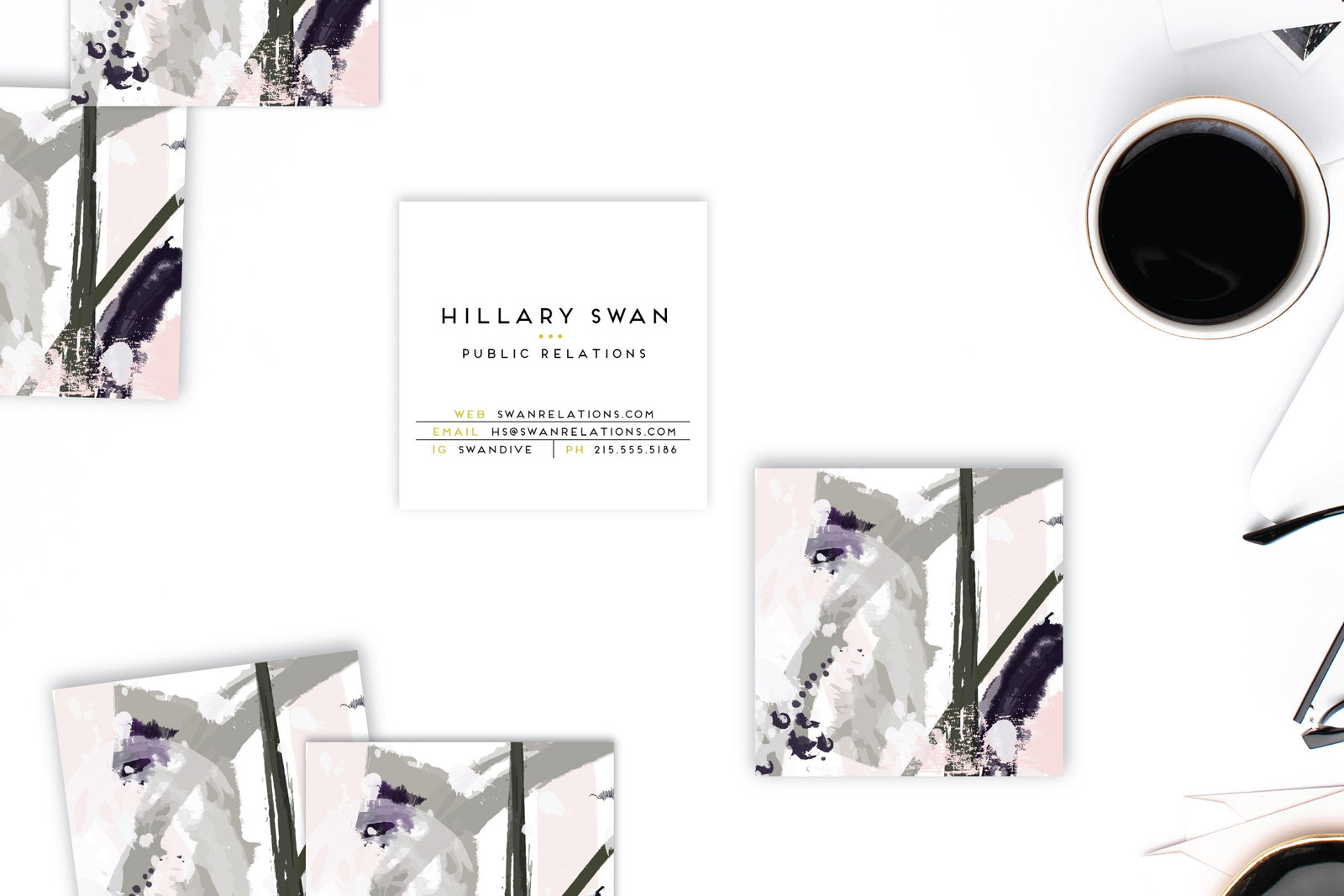 Abstract #6 Calling Cards