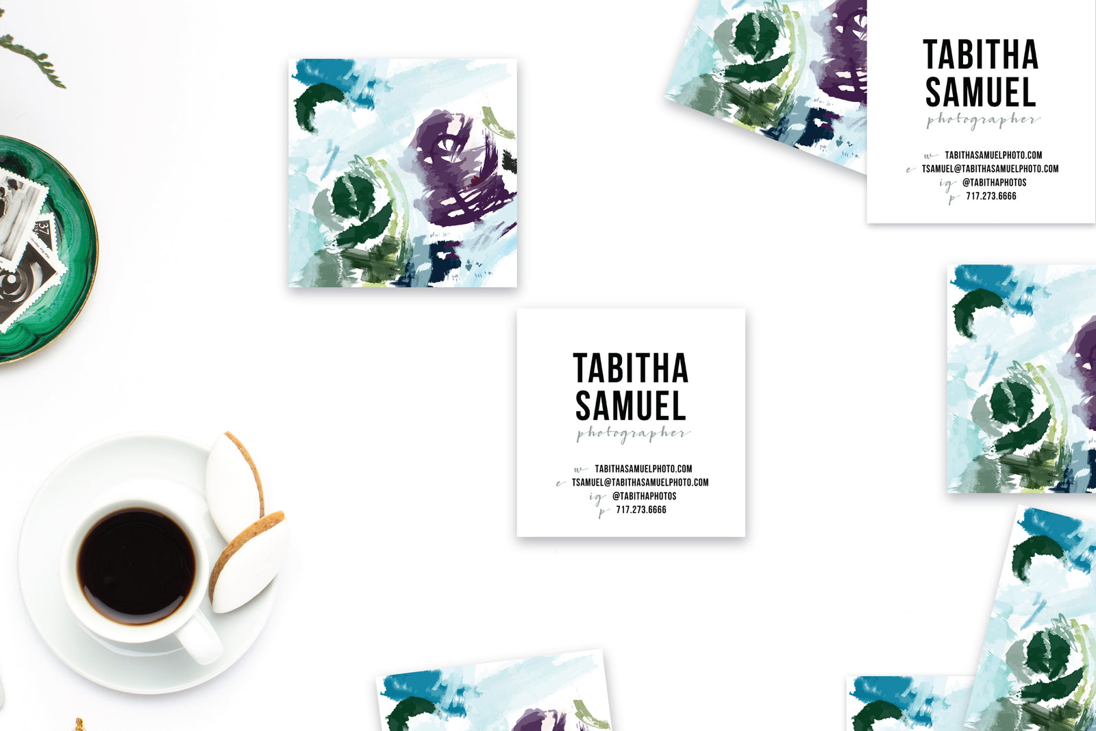 Abstract #8 Calling Cards