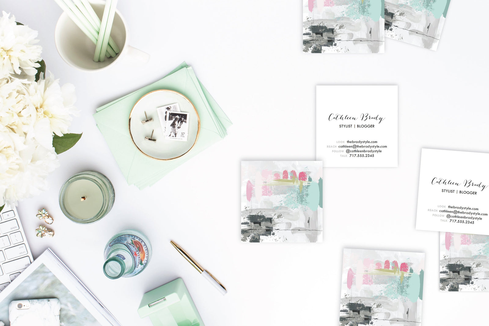 Abstract #1 Calling Cards