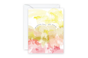 Sunshiney greeting card Brighter Days Are Ahead 