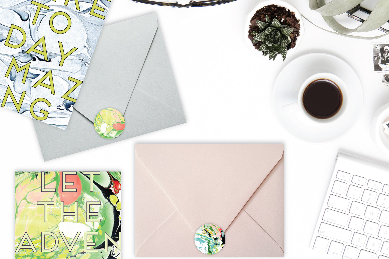 Designer Sticker Set III - (12) Stickers