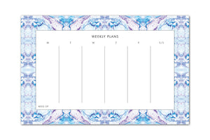 Weekly Deskpad Planner Bohemian Pattern